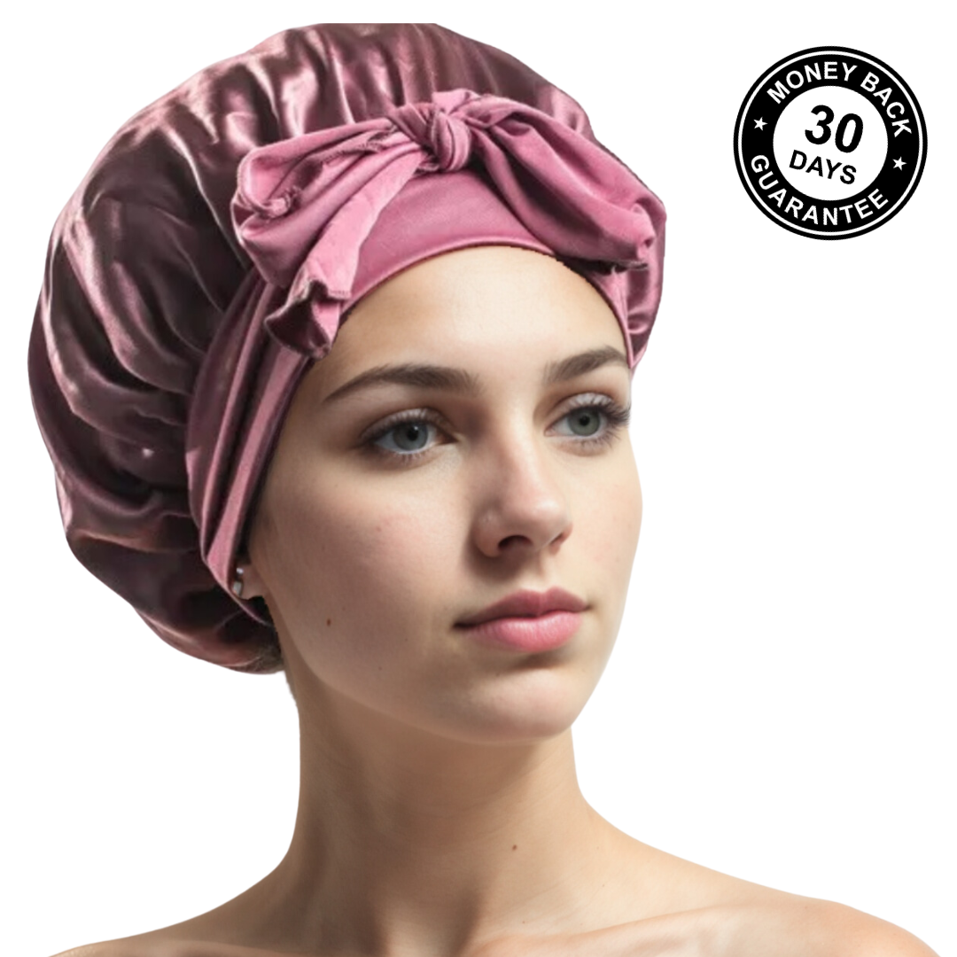 StayPut Mulberry Silk Bonnet